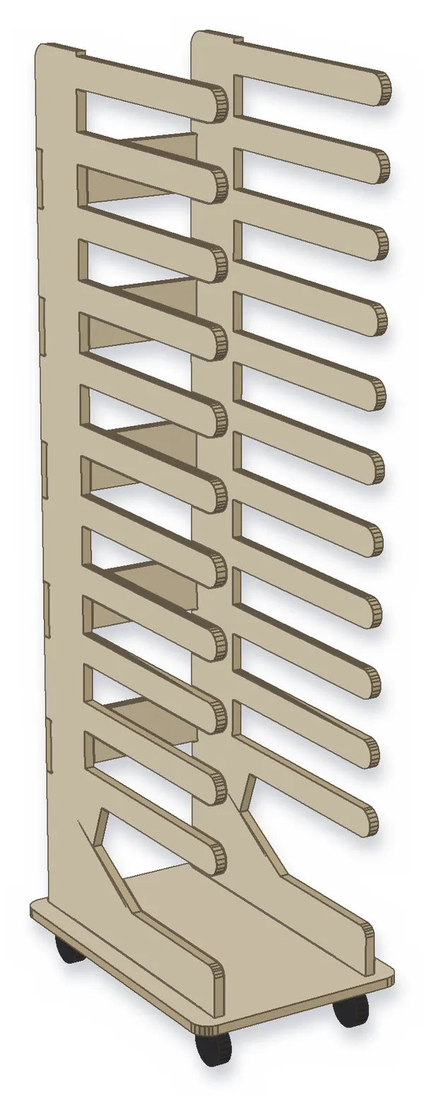 Door Rack Series: Narrow format model